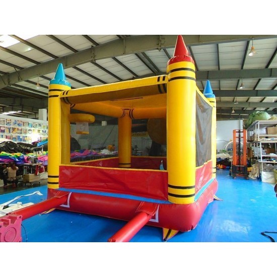 Crayon Bouncer House