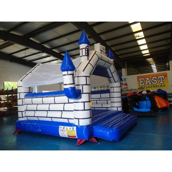 Camelot Bouncy Castle Blue/White