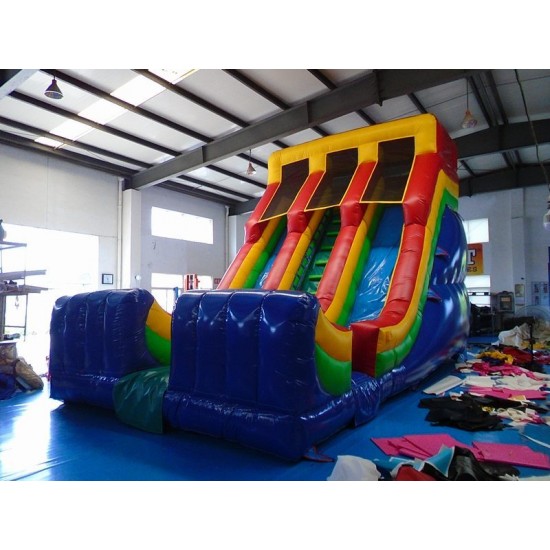 Inflatables Double Lane Slide