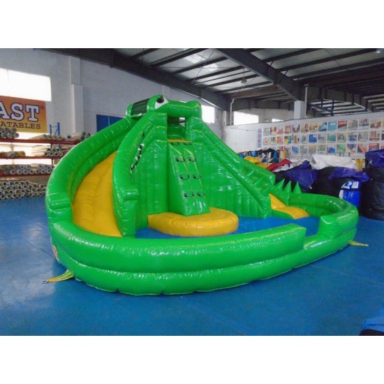 Crocodile Isle Inflatable Water Park And Slide