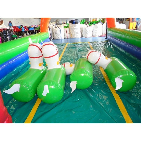 Inflatable Derby 3 Lane